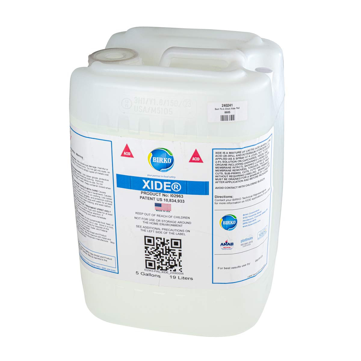 Beef Pork Chick Xide Pail - Walton's