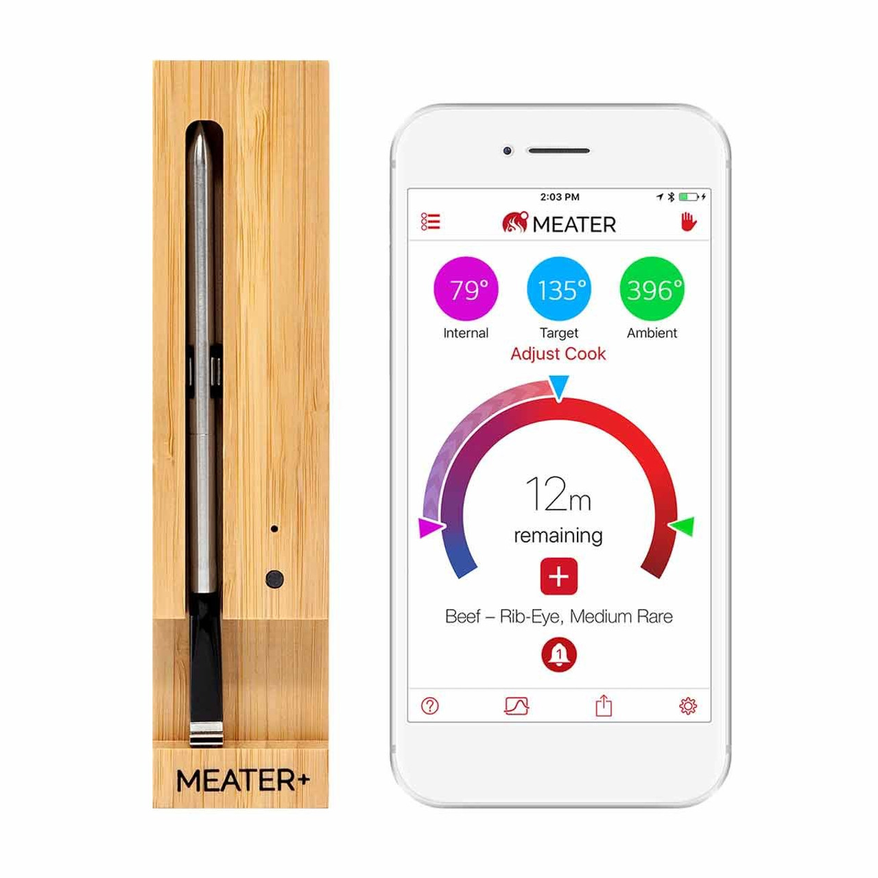 Meater Plus Wireless Bluetooth Meat Thermometer - Meater+