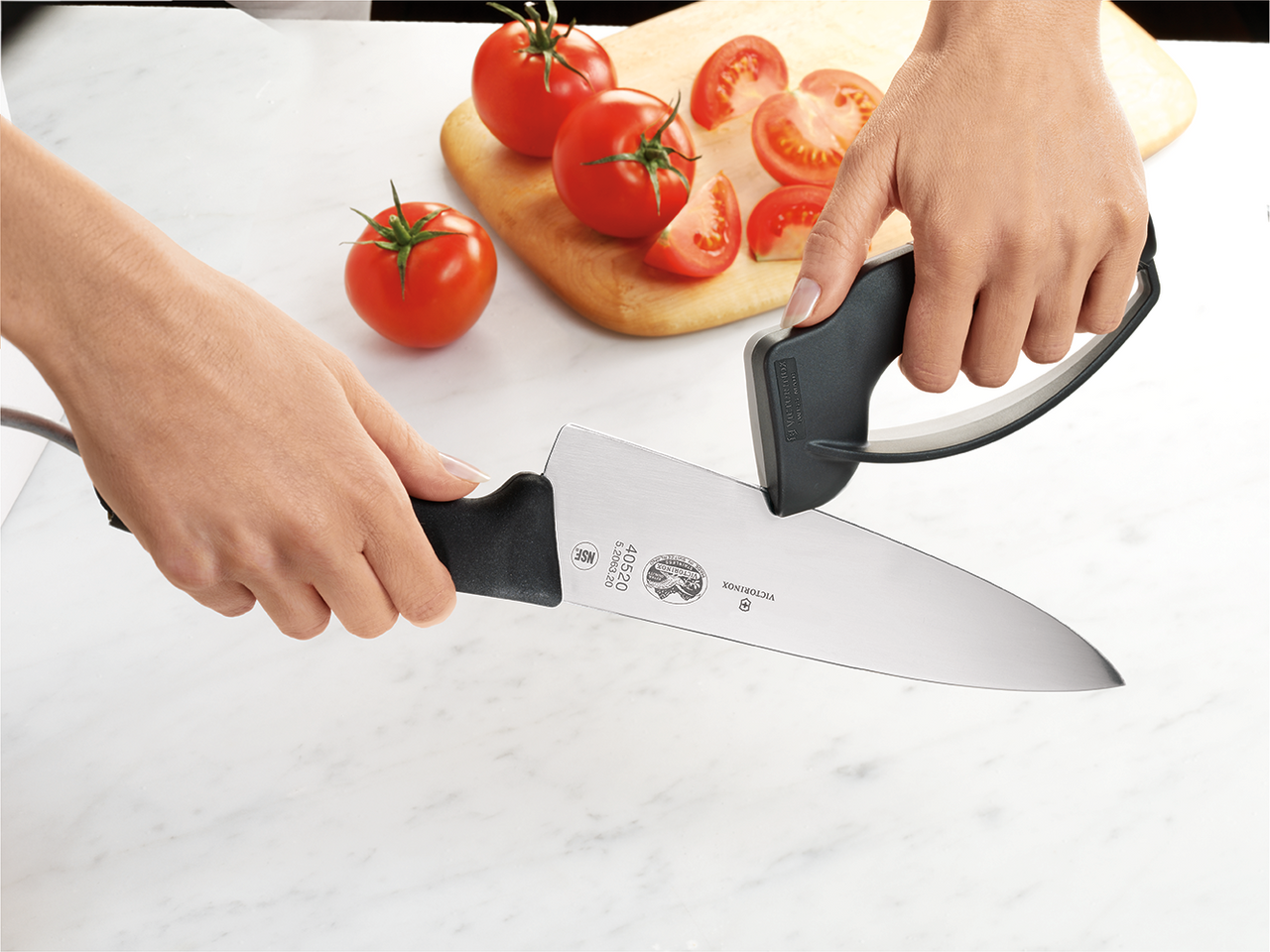 Kitchenware V-shaped Knife Sharpener Household Hand-held Knife