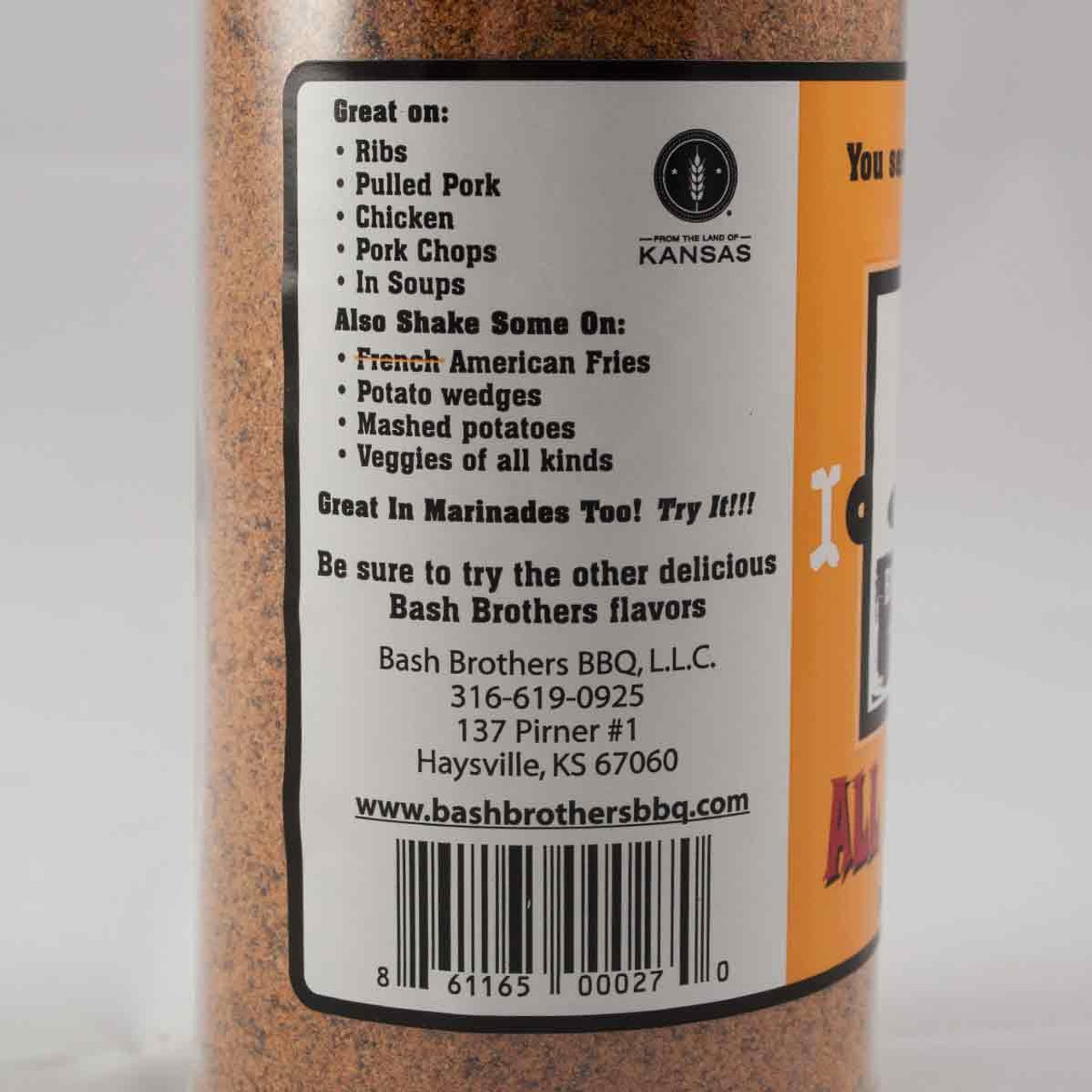 Bash Brothers All Purpose Hot BBQ Seasoning Walton s