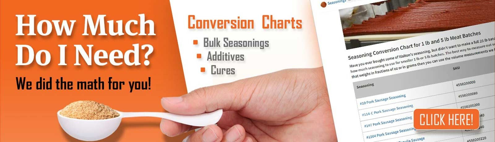 Walton's Everything but the Meat! Meat Processing Supplies