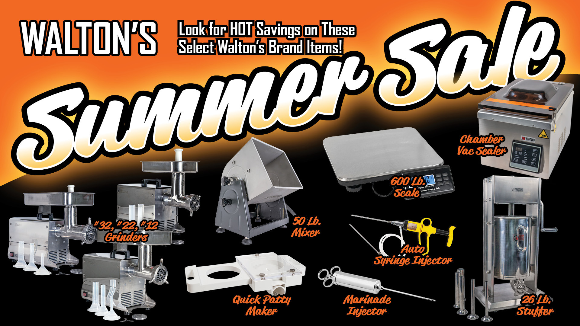 Walton's Summer Sale