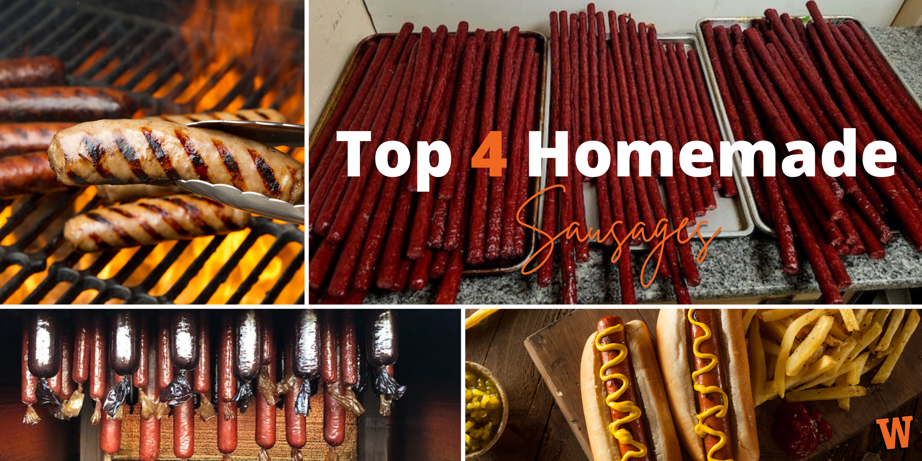 Top 4 Homemade Sausages