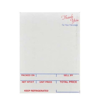 Hobart SP-80/SP-1500 Style K Thermal labels (2.25" x 3")