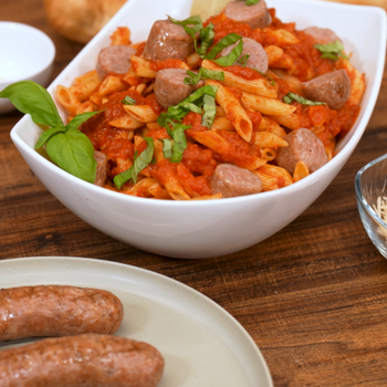 Mild Italian Sausage Seasoning with No MSG finished sausage
