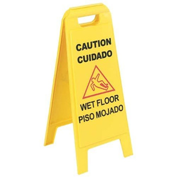 Yellow Wet Floor Sign