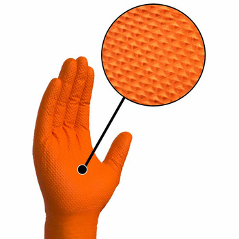Diamond texture on an HD Orange Glove