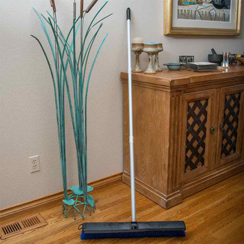 3-piece Aluminum Handle with a mop head attached