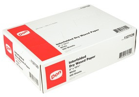 Dry Wax Paper 8 in x 10 3/4 in