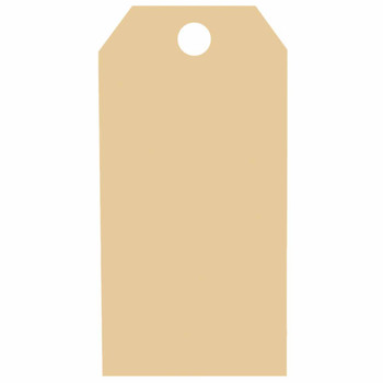 Manila Tag (3-1/4" x 1-5/8")
