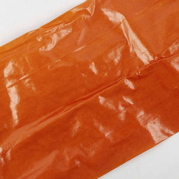 A close-up of a Smoke-Tone Fibrous Sausage Casing