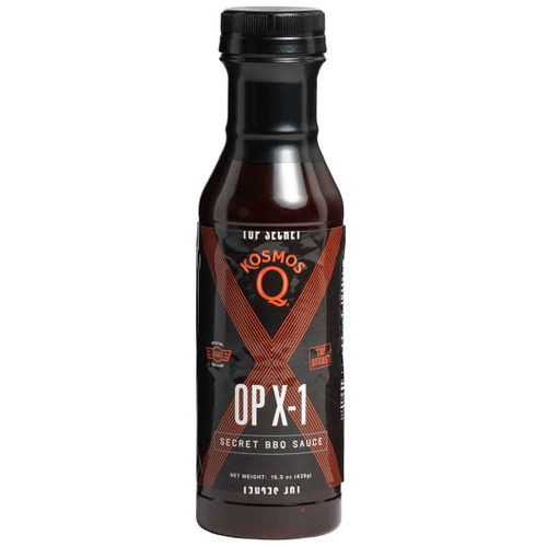 Kosmos Q OP X-1 BBQ Sauce (15.5 oz.)