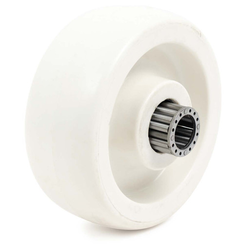 5" x 2" White Polyolefin Wheel