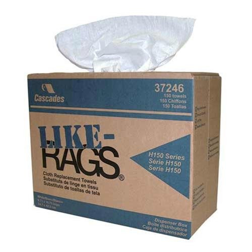 A box of 150 Like-Rags Cloth Replacement Towels