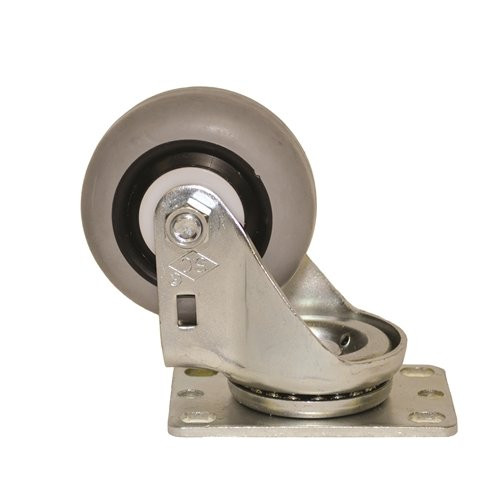 3" Medium-Duty Swivel Plate Caster