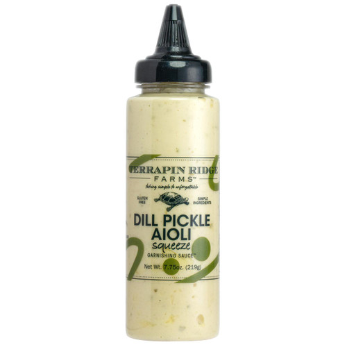 Dill Pickle Aioli Garnishing Squeeze