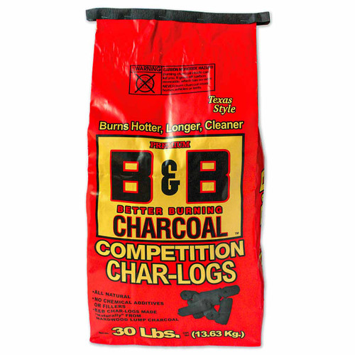 B & B competition barbecue char logs