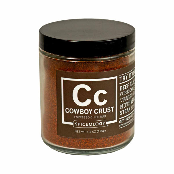 Cowboy Crust Espresso Chile Rub from Spiceology (4.4 oz.)