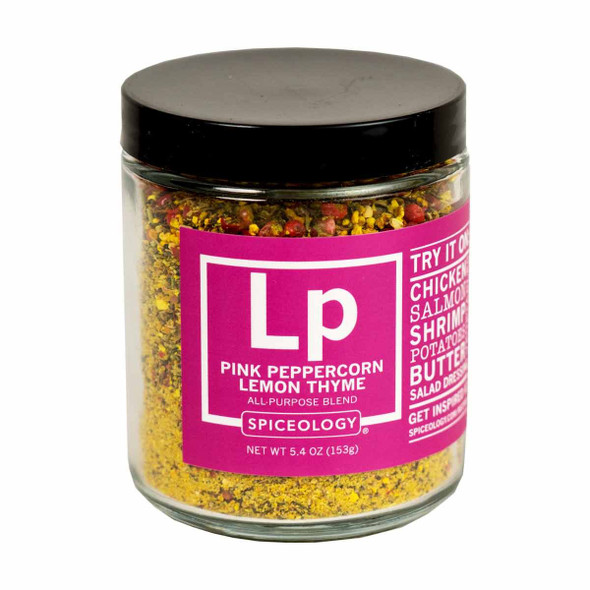 Pink Peppercorn Lemon Thyme All-Purpose Rub from Spiceology (5.4 oz.)