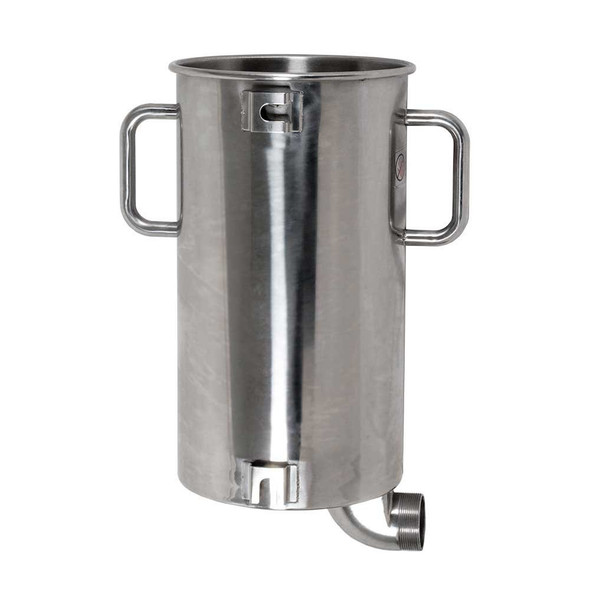 26 lb Stainless Steel Cylinder