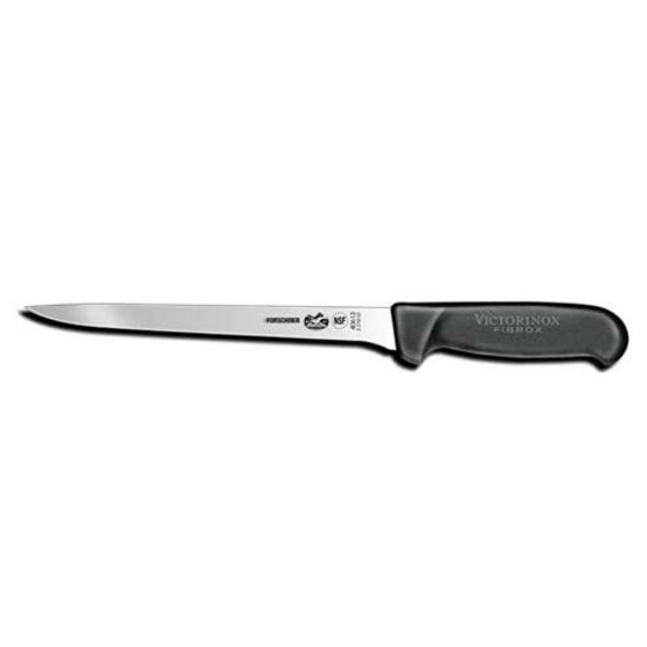 Filet Flexible Straight Poly Handle Knife (8")