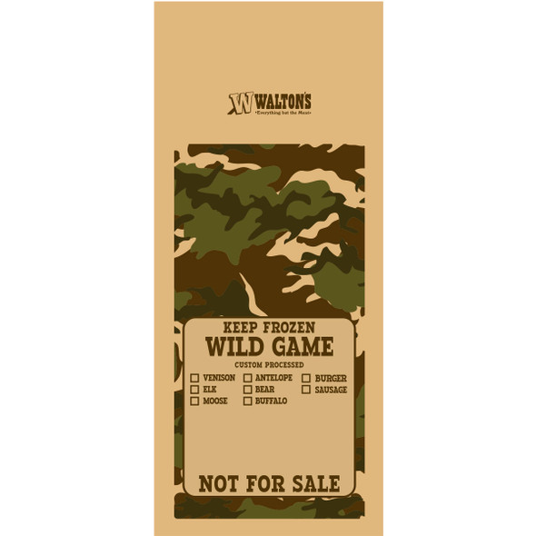 Camo Wild Game Bag