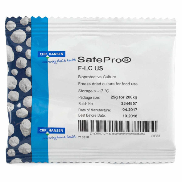 A package of SafePro® F-LC US 25g Meat Starter Culture