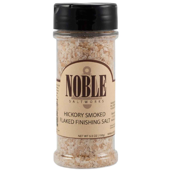Noble Hickory Smoked Flaked Finishing Salt (5.3 oz.)