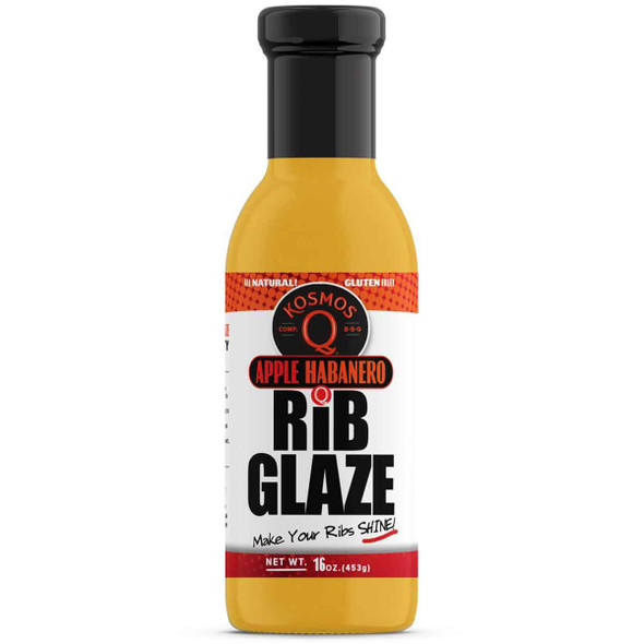 Kosmos Q Apple Habanero Rib Glaze (16 oz.)