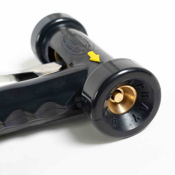 A close-up of the Streamline JR Bronze Spray Nozzle