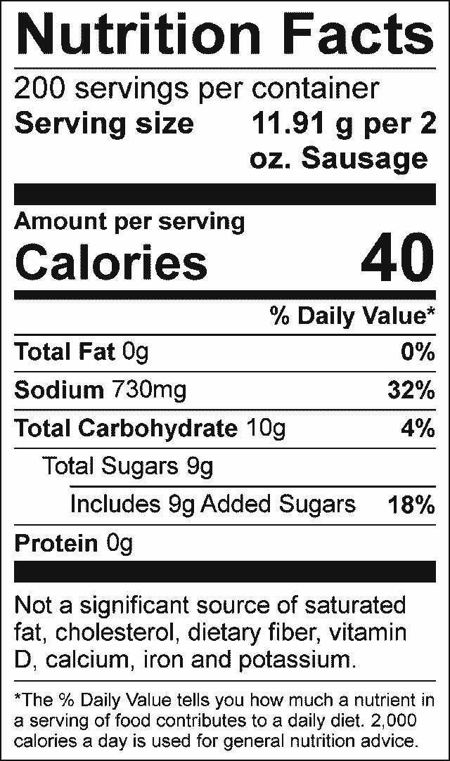 Honey BBQ Snack Stick