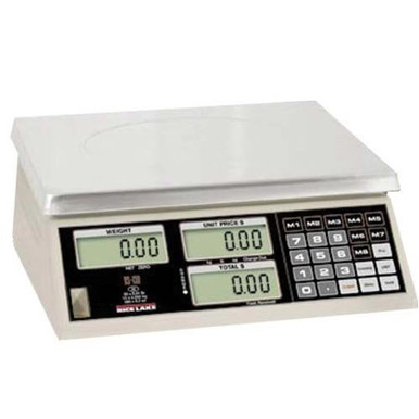 Rice Lake RS-130 Battery Operated Price Computing Scale - 168100