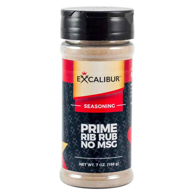 BKW Prime Rib Rub Seasoning (No MSG), 6 - 7 oz (198 g) Shakers