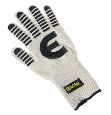 Eurow Oven Gloves with Silicone, Non-Slip, Black