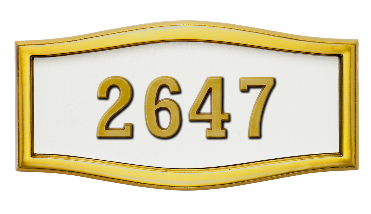 HouseMark Address Plaques