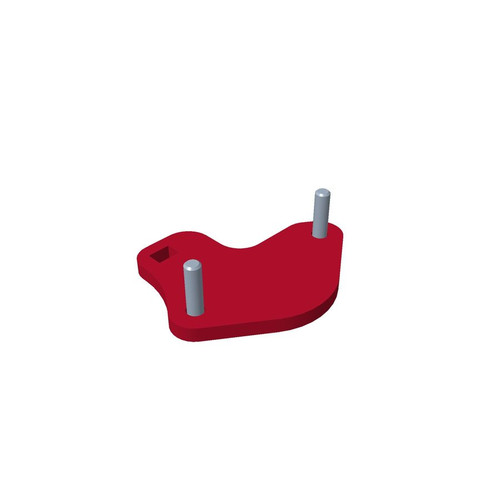 Toro Right Plate Assembly (with Studs) 127-6765