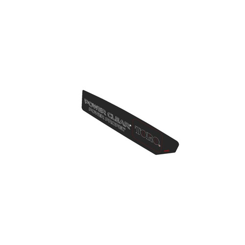 Toro Shroud Right Decal 139-3532