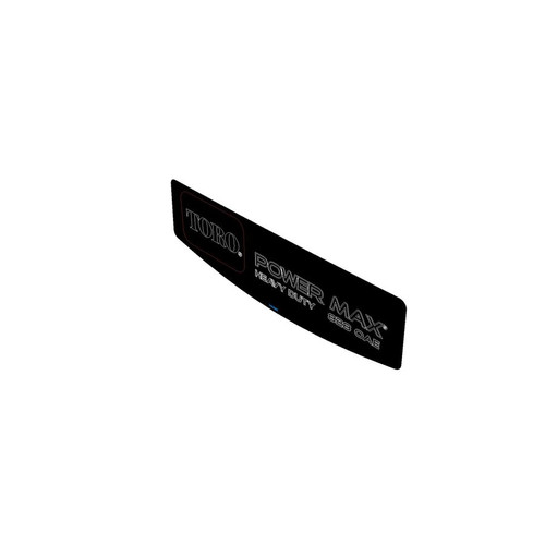 Toro Console Decal 144-0308