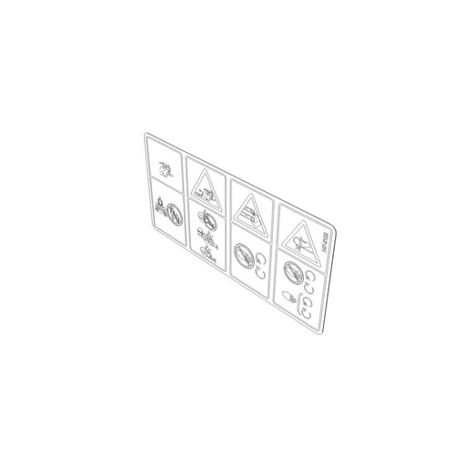 Toro Deck Danger Decal 147-5152