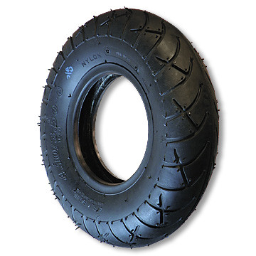 AZUSA 350 X 10 Universal Tire, 4 Ply, 3.7" Wide, 17.5" OD AZ7013