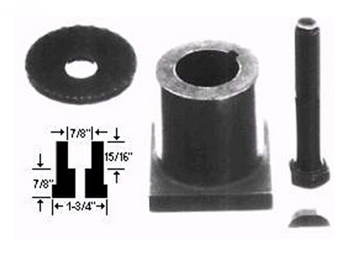 Blade Adaptor Assembly Replaces Snapper 1-2927 — Rotary 1160