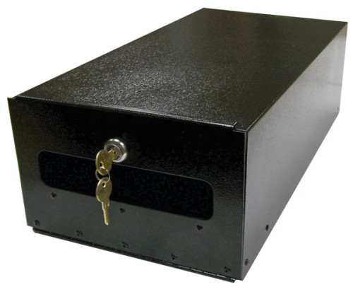 Black lockable insert w/ two keys