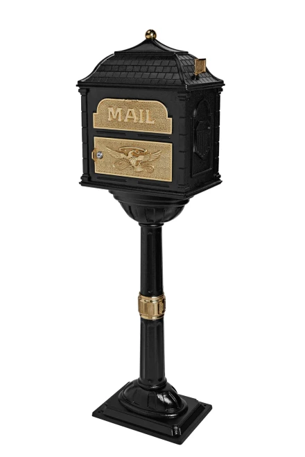 Black Classic Mailbox