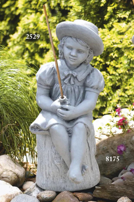21" Fishing Girl - 2529
