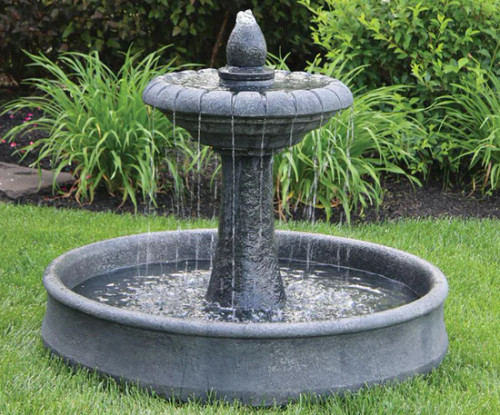 36" Hampton Fountain On 46" Pl - 3873