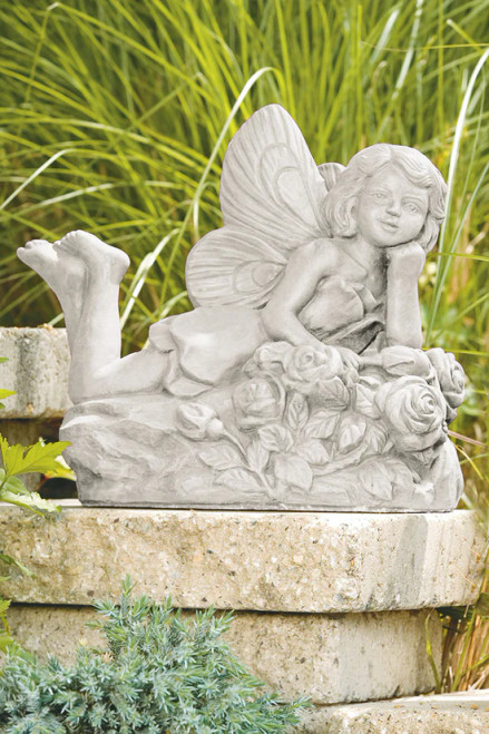 13" Lying Rose Fairy - 7755