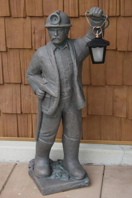 43" Miner With Lantern - 7812
