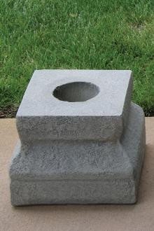 Small Square Pedestal - 8110