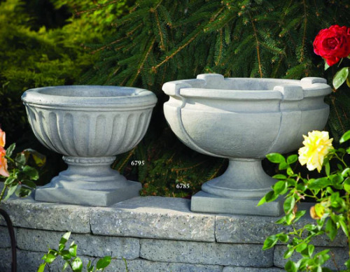 13" Fluted Urn - 6795