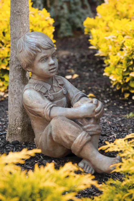 Seedlings 16" Sitting Boy - 7730